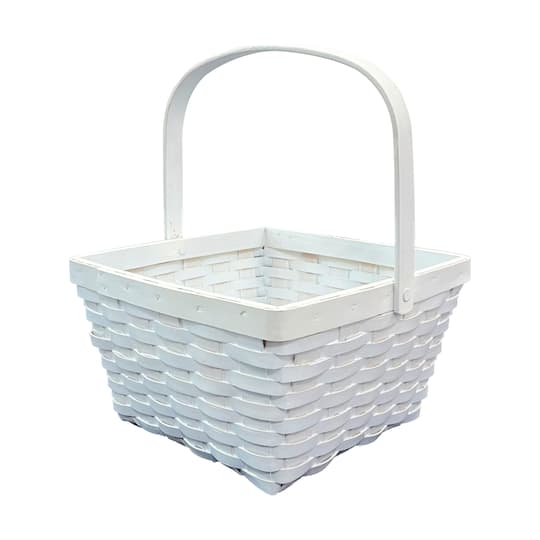 Large White Chipwood Basket by Ashland&#xAE;
